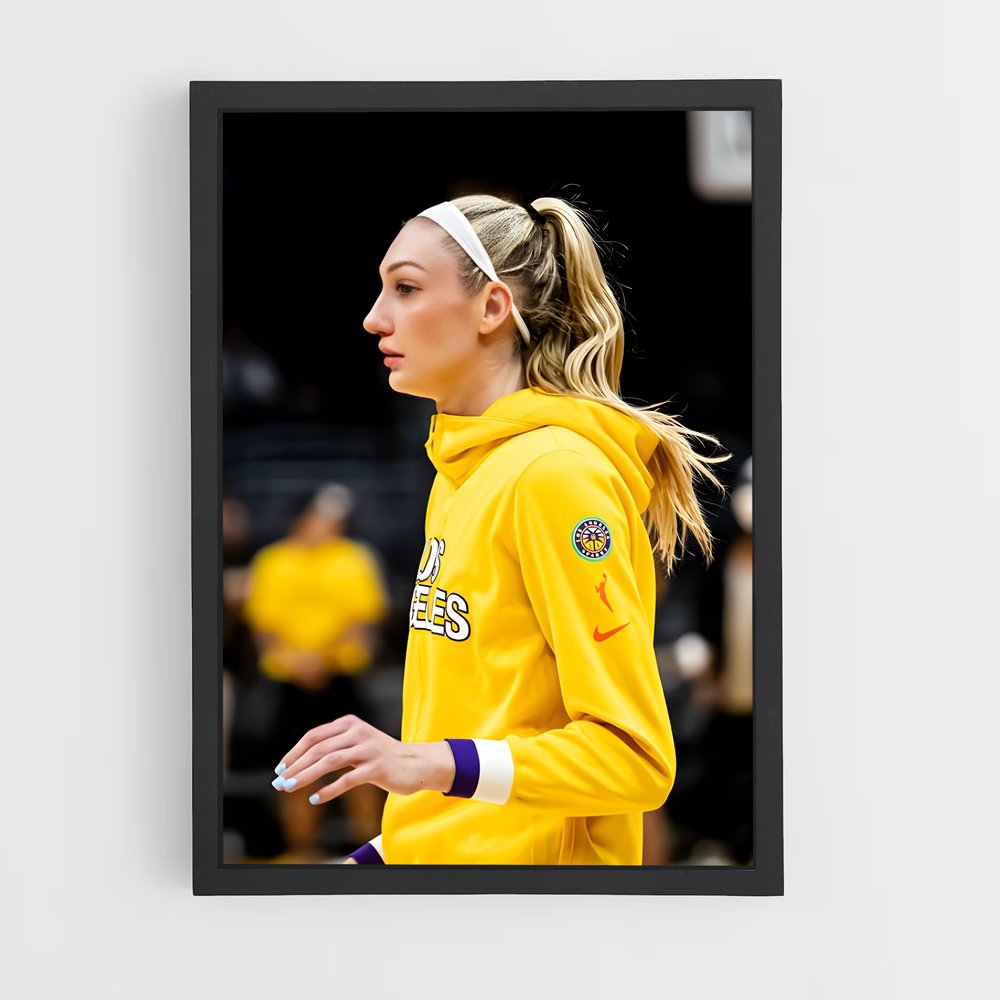 Poster La Gardienne du Terrain – affiche Basketball (vue 2)